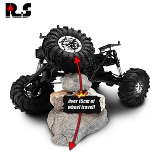 Axial地狱犬轮胎 TRX4 R55 2.2英寸攀爬车轮胎SCX10 RS红蜘蛛出品