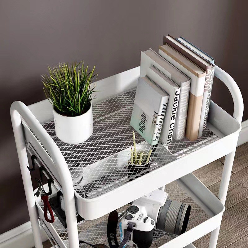 小推车置物架厨房落地多层家用卫生间可移动储物收纳架