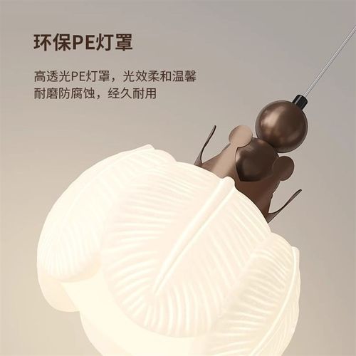 【严选】奶油风过道走廊吸顶灯创意花朵壁灯床头吊灯简约现代吊灯