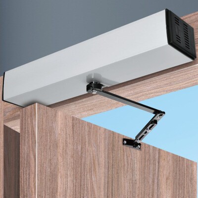 电动闭门器自动开门机室外防水平开自动门电机全套超静自动关门器