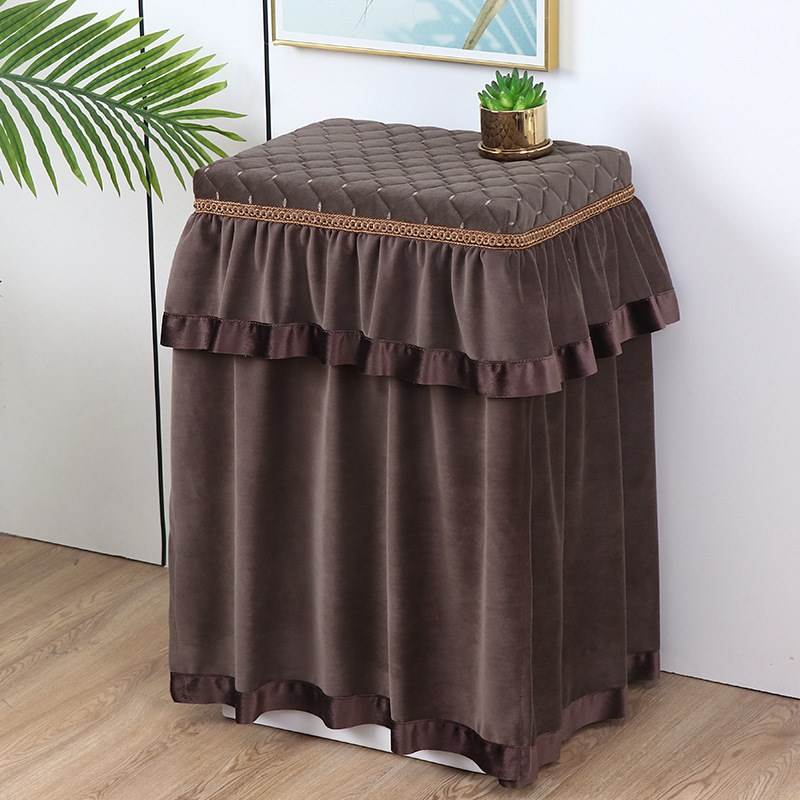 保险柜罩套床头柜套罩全包轻奢简约欧式布艺加厚新款盖布罩套防尘