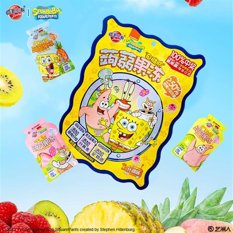 海绵宝宝联名160g蒟蒻果冻