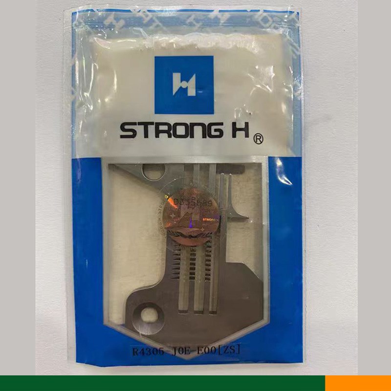 强信牌重机MO-6700/6714四线锁边机针板R4305-J6E-EOO 细边密拷