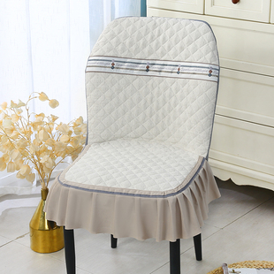 扇形全包弹力椅子套弧形餐椅套罩贝壳型凳子套子坐垫套加大款连体