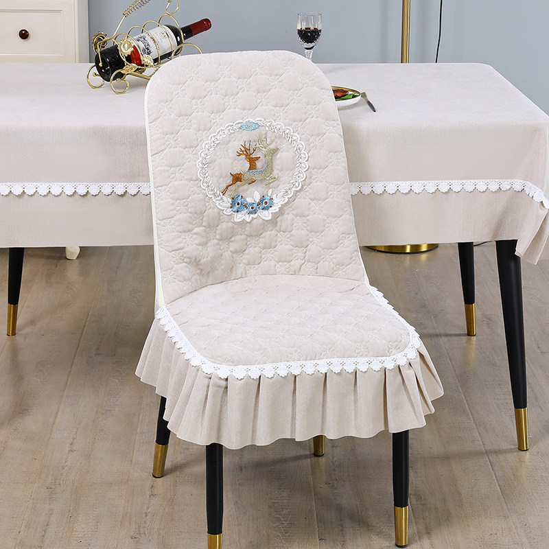 椅子套罩弧形餐桌椅子套罩四季通用高档轻奢椅子套罩凳子套高级感,居家布艺,椅套/椅垫,淘宝优惠券,粉丝福利购,淘宝优惠卷