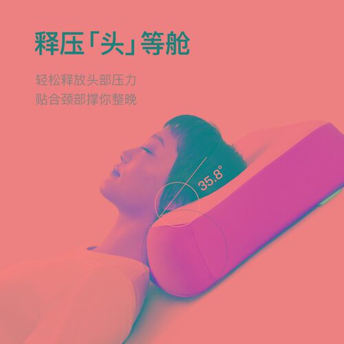 绘睡吐司枕单人枕头护颈枕芯成人低枕家用枕抗菌可水洗不变形