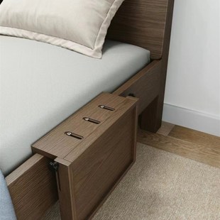 简易墙面壁挂可折叠式床r头柜平替床边桌上铺置物架搁板放水杯神