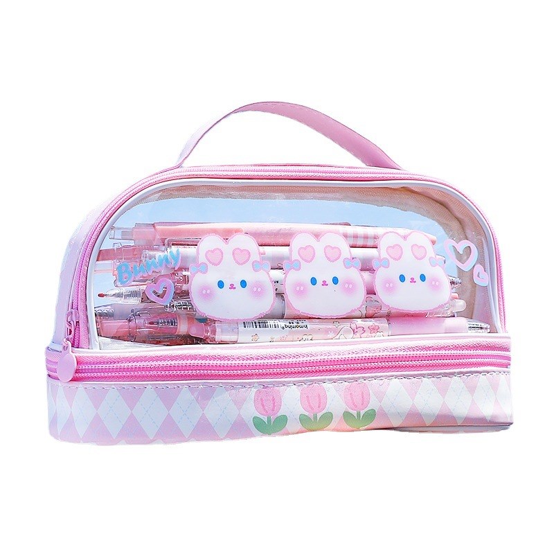 functiona Pencilcase Pen Cxase School Supplies For Girls Boy