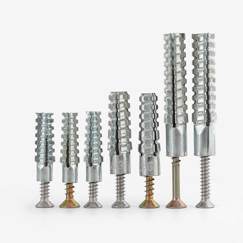 铁锯齿壁虎膨胀螺丝金属膨胀管钉防松水泥墙轻质砖空心.砖自攻螺,五金/工具,膨胀螺丝,淘宝优惠券,粉丝福利购,淘宝优惠卷