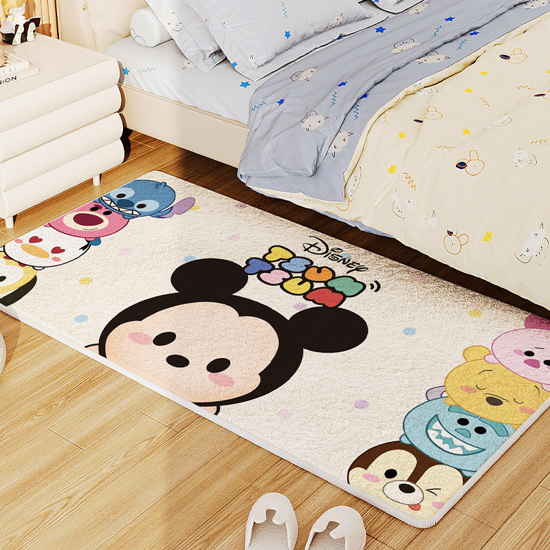 儿童卧室床边毯毛绒加厚长条地毯防摔脚垫简约家用沙发毯客厅地垫,居家布艺,床边毯,淘宝优惠券,粉丝福利购,淘宝优惠卷