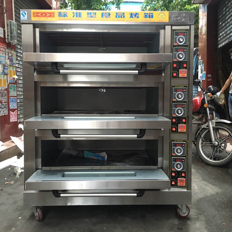 厨宝电脑版三层六盘商用电烤箱三层商用电烤箱 商用电烘炉 3层6盘