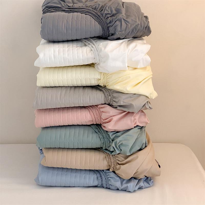 纯棉床笠床罩单件全棉防尘罩加厚夹棉防滑全包席梦思床垫保护套罩