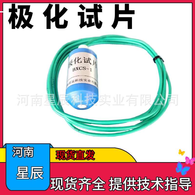 星辰阴极保护测试片Sp1阴极保护检查片sp2极化试片管道自腐蚀试片