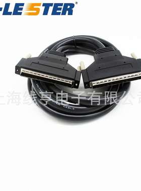 孟莱司特SCSI连接线工业级HPDB100针对针成型螺丝式连接线
