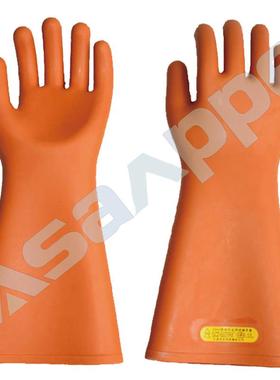 绝缘手套25kv电工手套长筒耐压手套高压带电作业乳胶手套