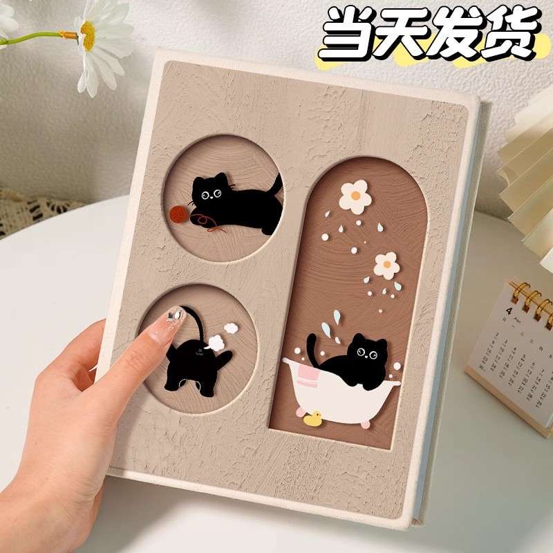 大容量相册本纪念册3寸6拍立得卡册小卡收纳宝宝成长记录儿童节礼