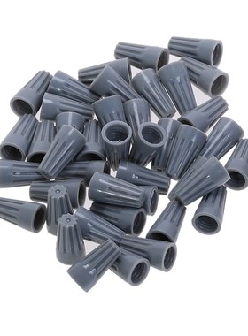 金笔灰色接线帽p1弹簧螺式接线头螺旋式压线帽接线端子1000只