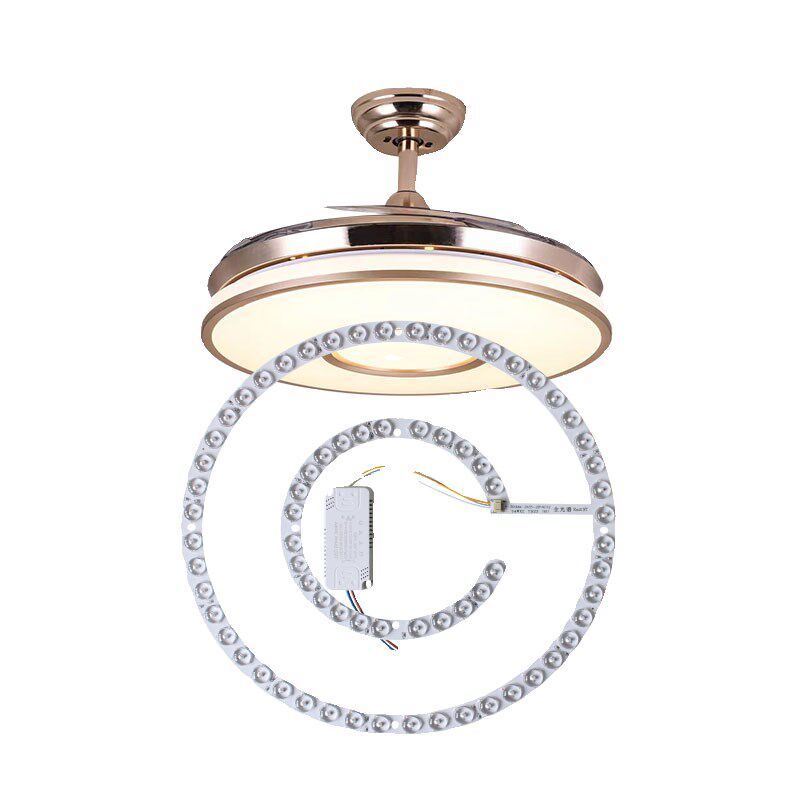 风扇灯led灯芯吊扇灯替换光源电扇灯专用改造配件圆形磁吸灯板,家装灯饰光源,LED灯板,淘宝优惠券,粉丝福利购,淘宝优惠卷