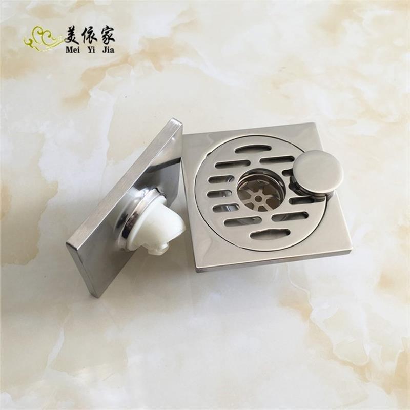 移位薄款超浅改管地漏p8mm厚1cm超薄管道除臭配件隐形速排水