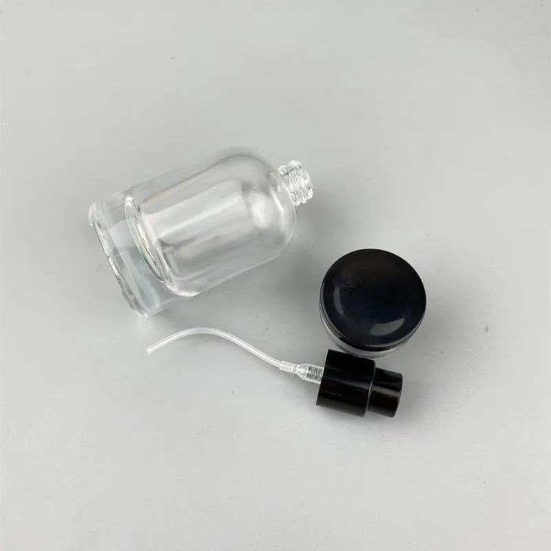 30ml Glass Empty Refillable PerBfume Bottle Cylindrical Sub-
