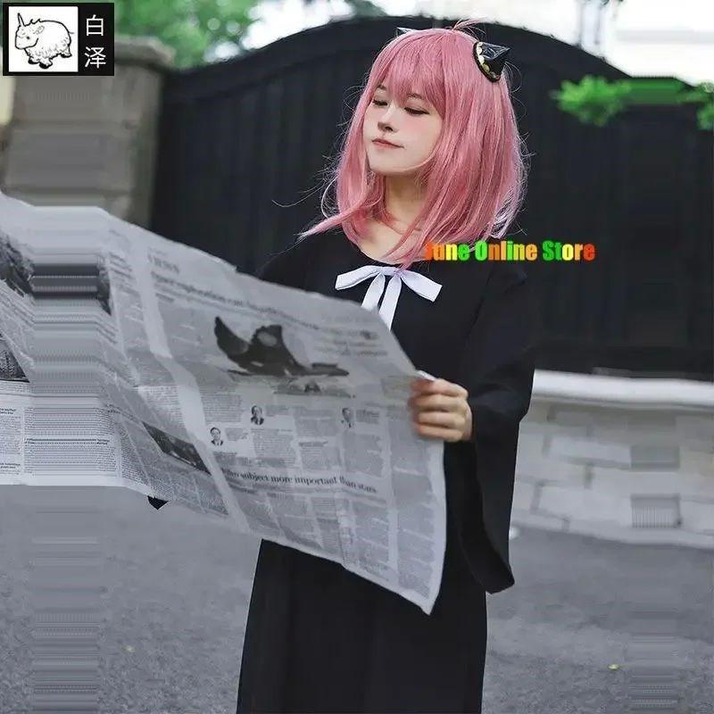 Anime SPY Cosplay Anya Forger Cosplay NCostume Doll Wig