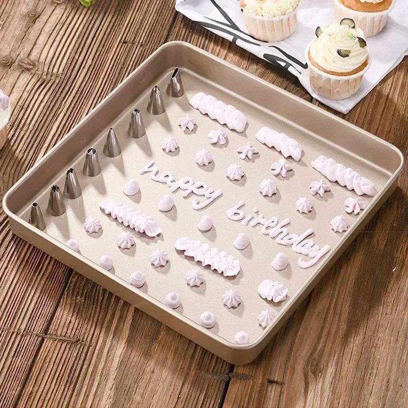 8/10/16Pecs/Set Silicone Pastry Bag Tips Kitchen Cake Icing
