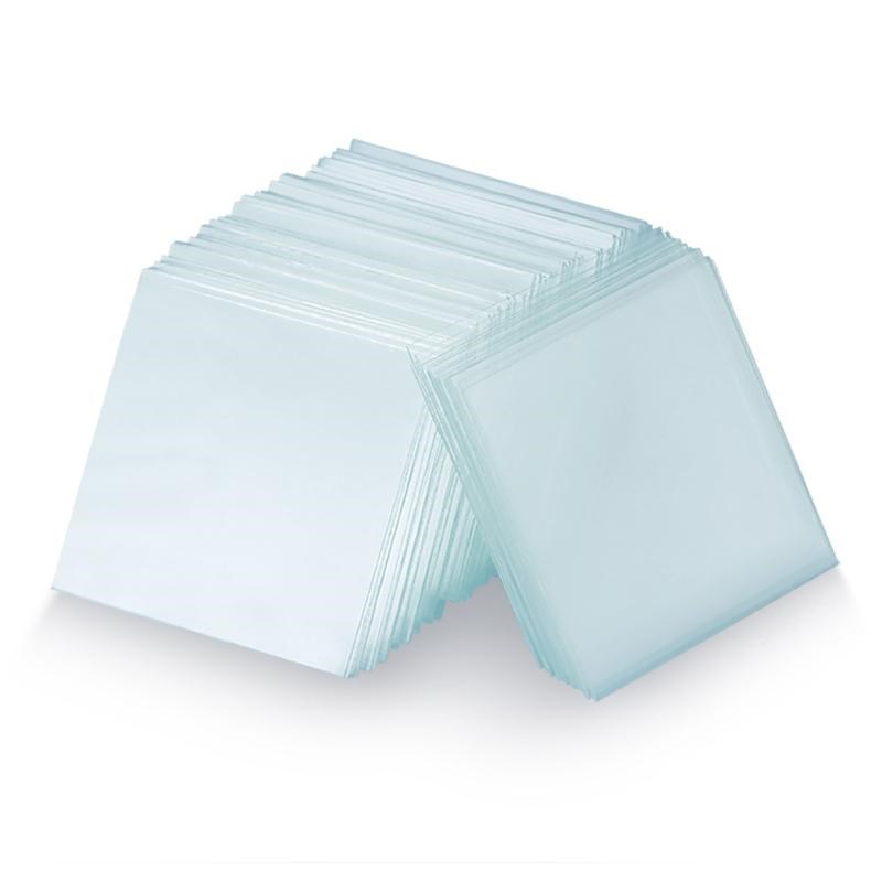 Microscope Slides + 100pcs Cover Glass NPre-Cleaned Blank