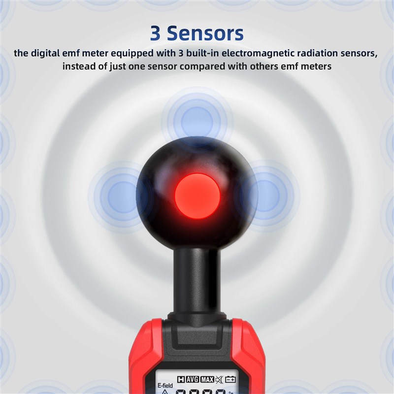 EMF Meter gProfessional Electromagnetic Field Radiation Dete