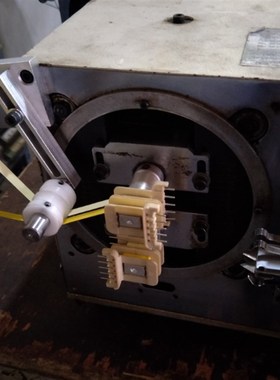 EI25EI28EI35EI41低频双槽变压器线包包胶机磁芯线包自动包胶机