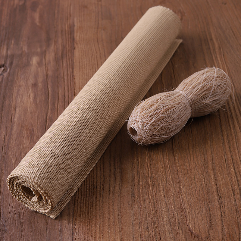 米色棉麻吸水桌旗 日式麻布艺功夫茶席 禅意餐桌茶桌桌布防水茶旗