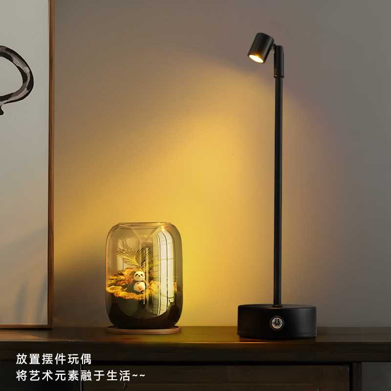 床头台灯鱼缸射灯酒吧咖啡酒馆桌灯户外露营台灯夜市灯餐厅氛围灯