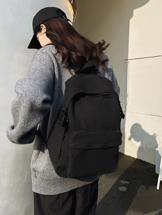 双肩包女2023新款潮流大学生书包初中女生高中生森系百搭休闲背包