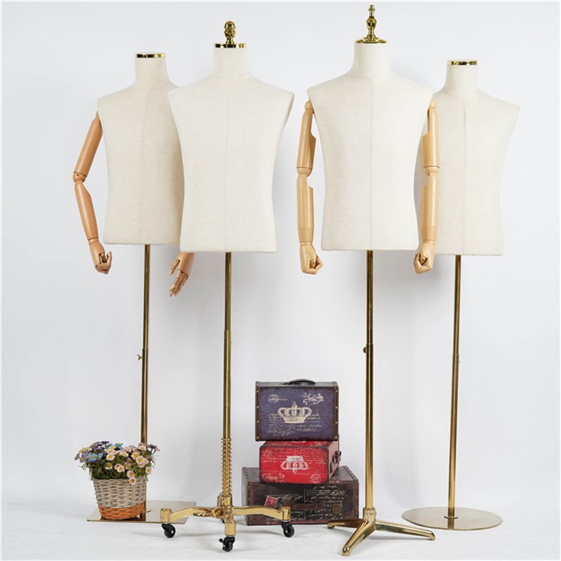 橱窗男模特道具半身西装展示架服装店全身男士男装韩版服装模特架