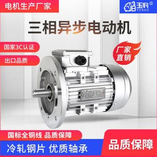 750W鋁殼立式 三相異步電機YS90 250 370 B5感應電動機1400轉(zhuǎn)低速