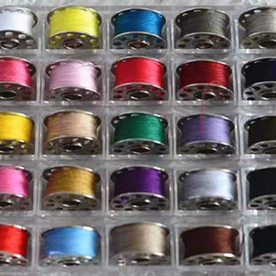 缝纫线结实线面线底线403规格线圈锁芯线圈
