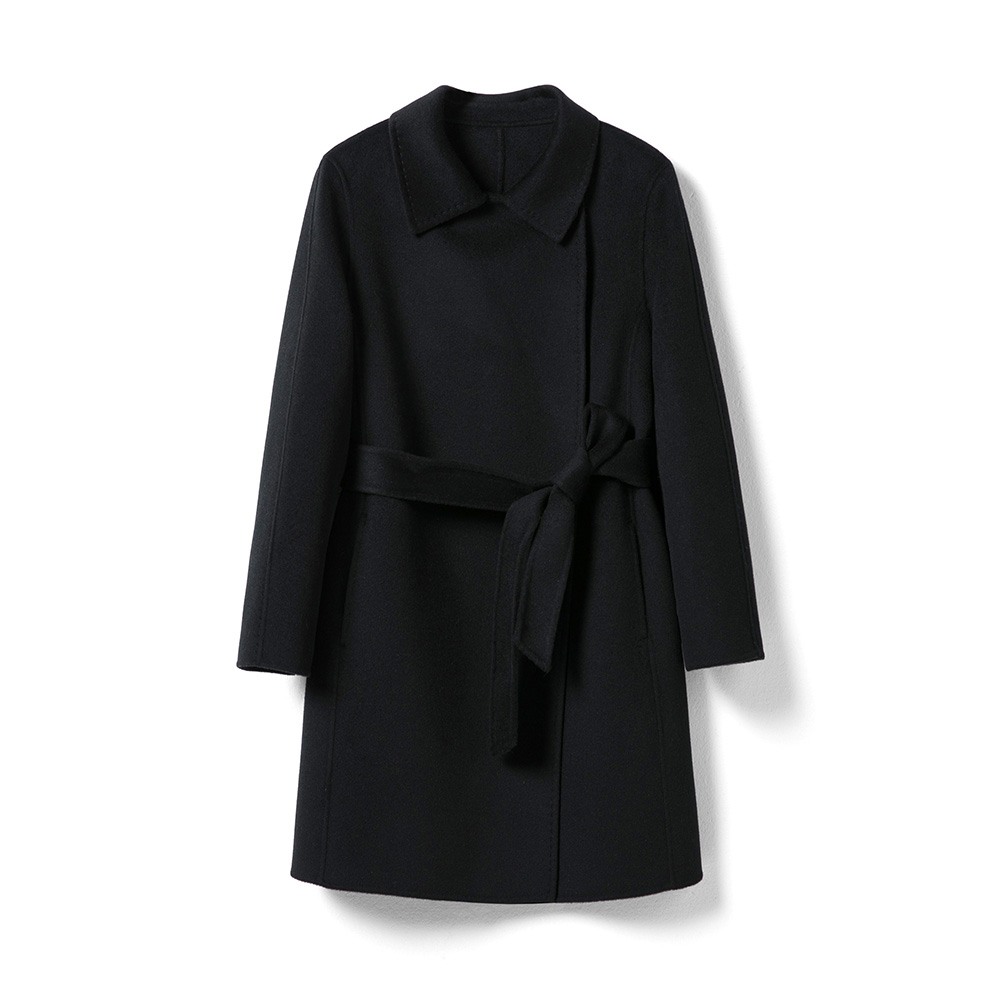 【11-15】一手长正肩修身款山羊绒大衣CR3019-D