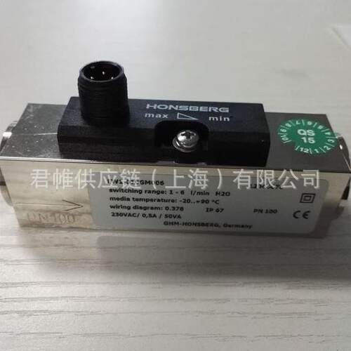 价格需核实 Honsberg流量计HONSBERG UR1-050GM-18流量传感器