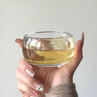 耐高温高档玻璃杯主人茶杯不烫手个人专用加厚单杯高档养生品茗杯