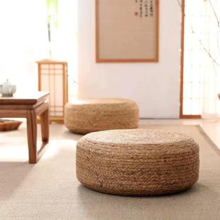 草藤编坐垫子喝茶拜佛垫瑜伽垫蒲团打坐垫榻榻米阳台垫跪拜垫加厚