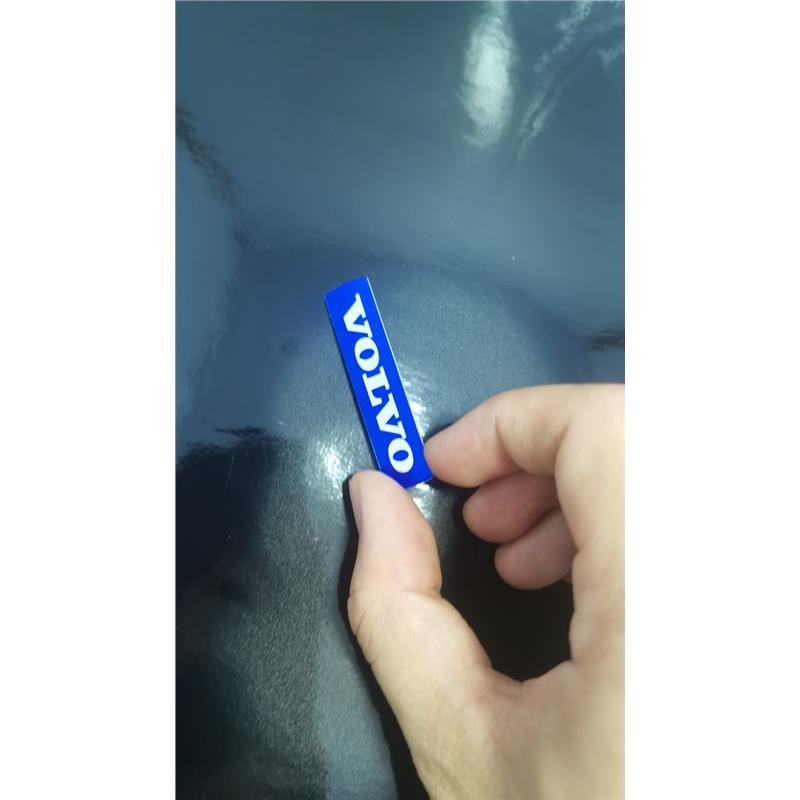 沃尔沃方向盘VOLVO标志XC60XC90S80V40V60S60L喇叭盖车标标志贴标