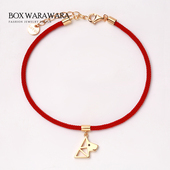 BOX WARAWARA原创生肖红绳手链男女款 小众本命年红手绳高级设计感
