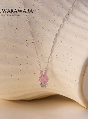 小兔项链女气质轻奢小众设计