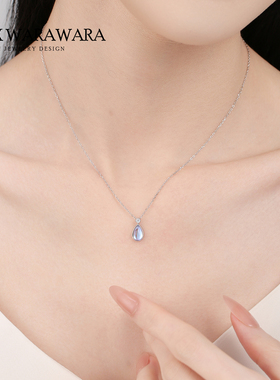 人鱼之泪项链女款2025新款锁骨链