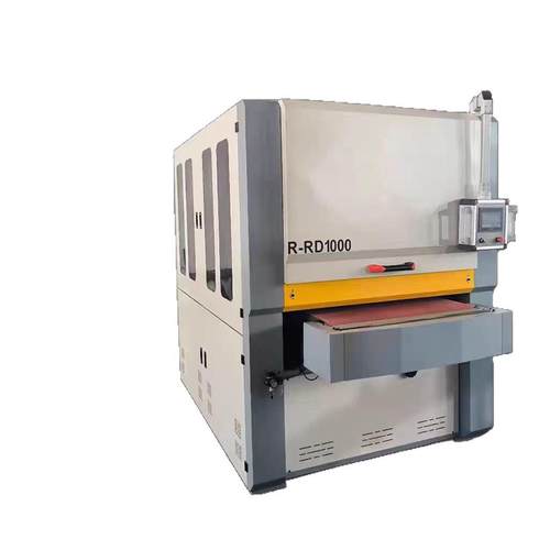 全自动激光切割去毛刺倒角拉丝设备平面金属去毛刺抛光打磨机