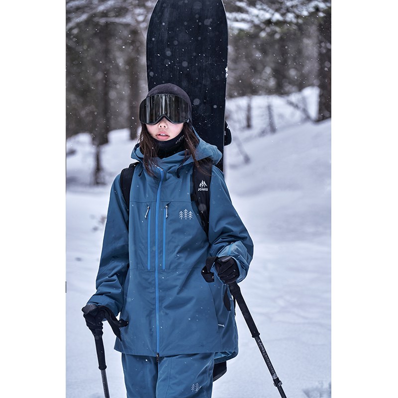 awka单板滑雪服女款男士2024新款保暖防寒防水防风3L外套上衣