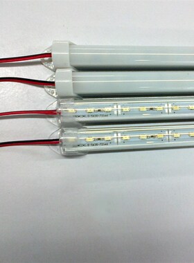 LED5630硬灯条 防水高亮12V 24V 220V 带铝槽带罩超低价珠宝灯箱