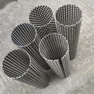 304y型过滤器过滤网不锈钢滤芯加厚圆柱形滤筒暖气管道空调过滤网