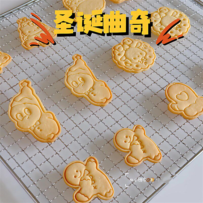 【圣诞节饼干模具】可爱卡通麋鹿姜饼人圣诞P曲奇diy手工模具