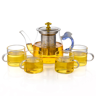 养生壶玻璃煮茶壶加热小电炉家用罐罐茶电茶炉宫廷风壶 煮茶器套装