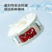 安扣超轻饭盒微波炉加热高硼硅玻璃便当盒上班族餐盒保鲜密封盒